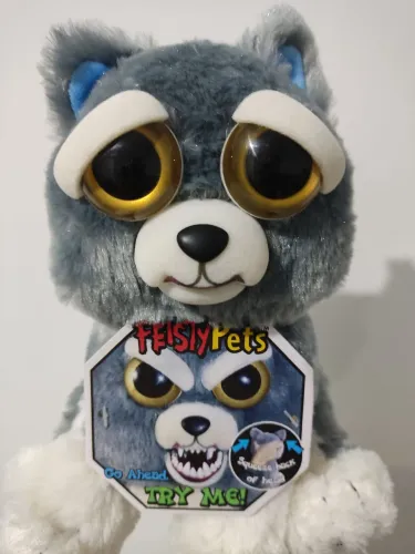 Feisty Pets - Pelúcia Bravinha - Nova!