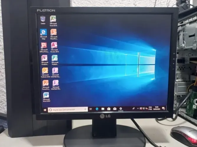 Computador Pc Hp Pavilion com Intel Core Duo E7200 4 gb de ram ddr2 hd 500gb Windows 10 e