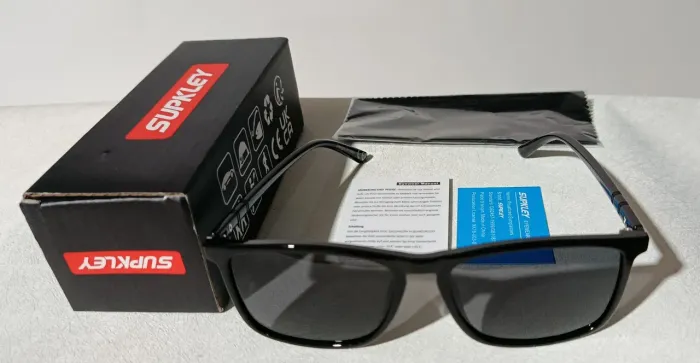 Oculos de Sol SUPKLEY Esportivo Clássico lentes escuras média Polarizada UV400 Promoção