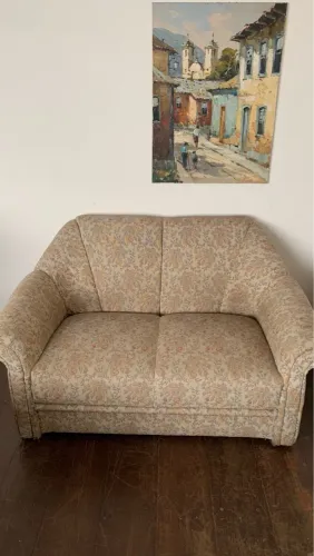 Sofá floral vintage