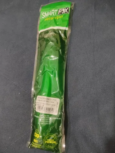 Eixo dianteiro de roda de moto c/ porca