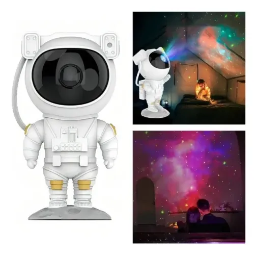 Lâmpada de projetor Led Galaxy Astronaut USB Light