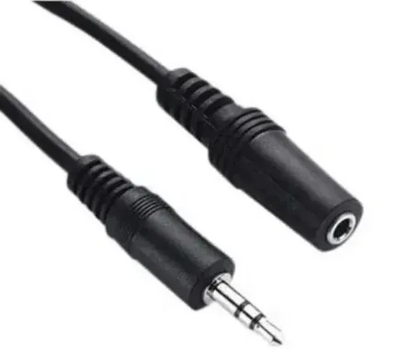 Cabo Extensor Fone de Ouvido P2 / Plug P2 MXT 3 Metros