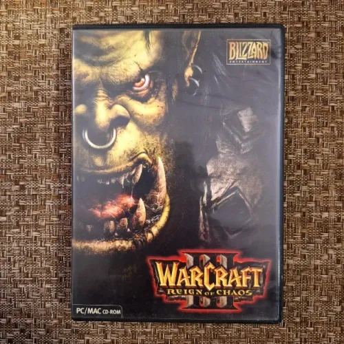 Warcraft 3 Reign of Chaos Original Físico Completo PC