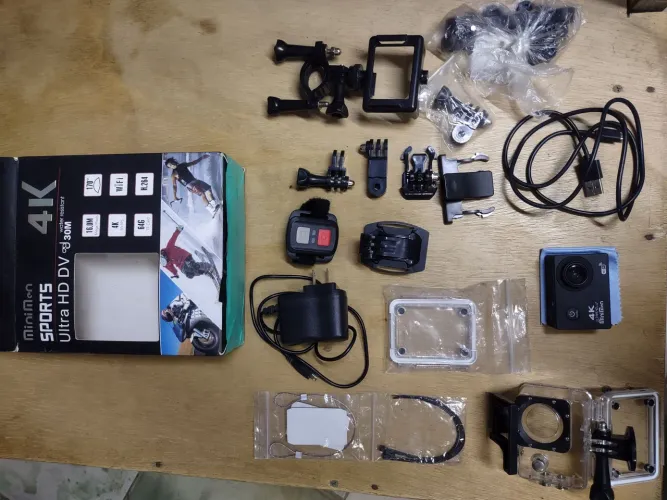 Câmera minimen 4k sport