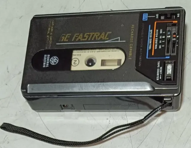 Toca Fitas General Eletric 3-5324a Gravador Raridade import unico a venda p colecionador