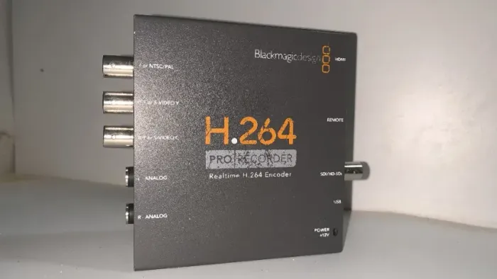 Placa Captura Externa Blackmagic H.264 Pro Recorder
