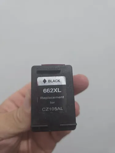 Cartucho de tinta preto 662XL para impressora
