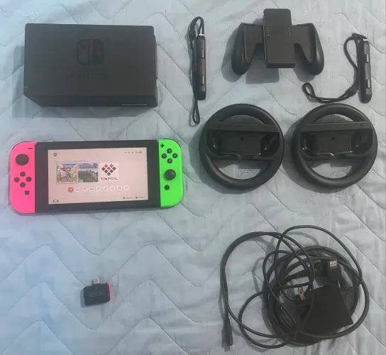 Nintendo Switch V1 desbloqueado 256GB 