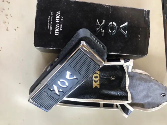 Pedal Vox Wah Wah Pedaleira