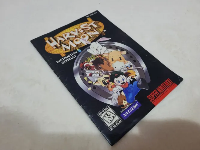 Harvest moon manual super nintendo 