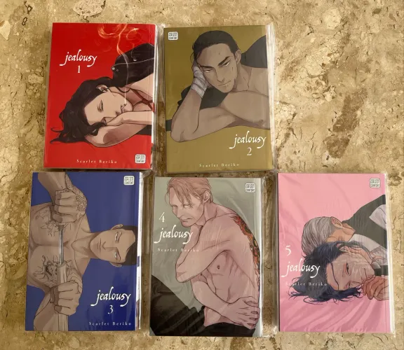 Mangá Jealousy Scarlet Beriko BL completo