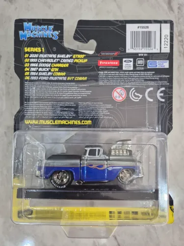 Miniatura 1:64 Muscle  Machines Puck up Ford 1955