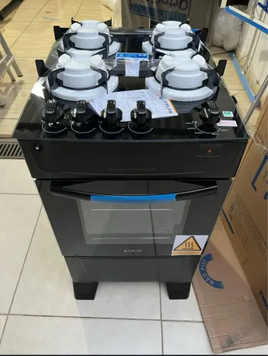 Fogão 4 bocas com acendedor automático 