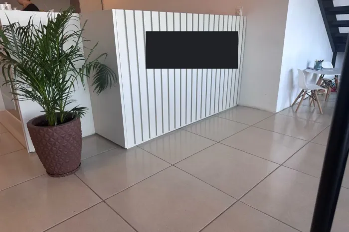 Balcão para cafeteria