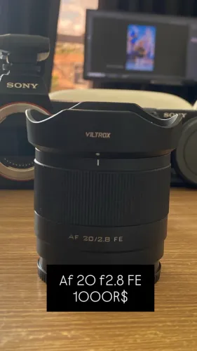 Lente 20mm 2.8 FE viltrox