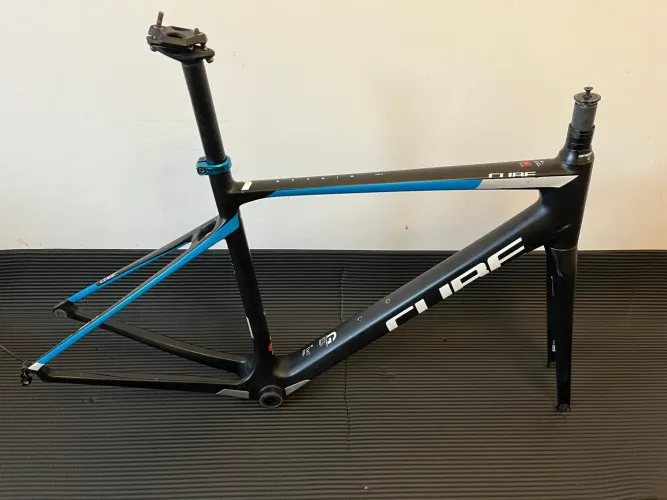 Quadro Speed Carbono Cube Attain 54 Original Alemã Carbono