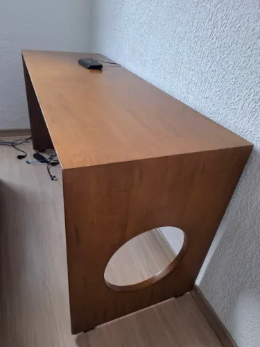 Mesa madeira Home office escritório- linda
