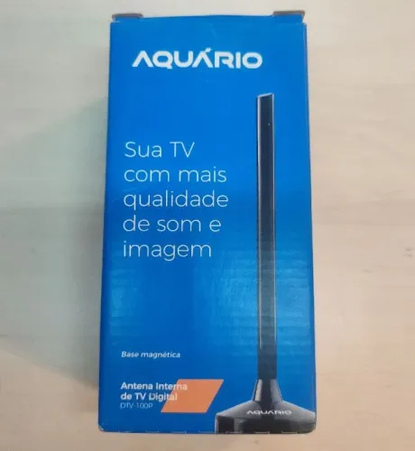 antena digital interna aquário dtv-100p hdtv.