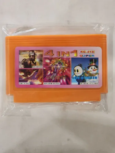 Cartucho de Jogo 4 em 1 para Nintendo 8 bits