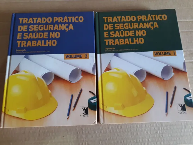 Livros de elite da área segurança do trabalho novos. Em preço bem abaixo a quem interessar