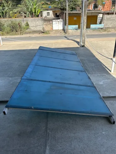 Toldo de Alumínio e Acrílico - 5x2 Metros