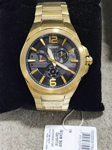 Relógio Orient Masculino Dourado - Original nós MGSSM036 P2KX