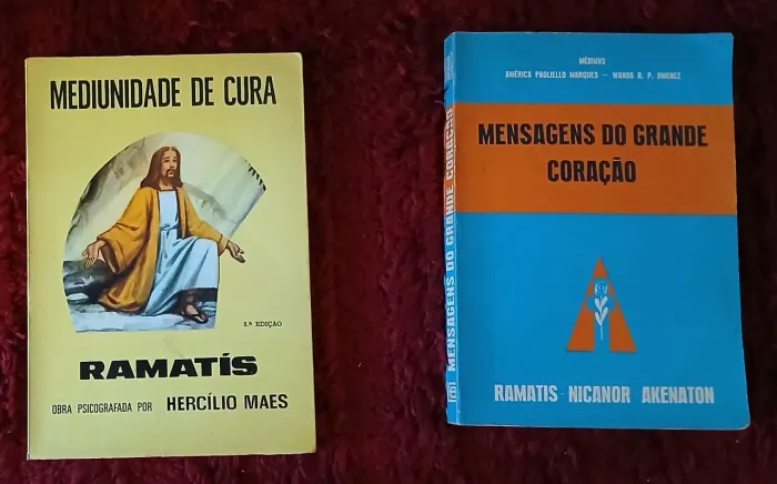 Livros Ramatís - Mediunidade de Cura e Mensagens do Grande Coração