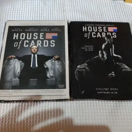 House Of Cards Box Dvd 1ª, 2ª e 3ª Temporadas (Leia o Anuncio)
