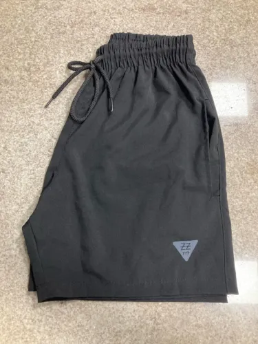 Short esportivo masculino preto
