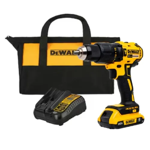 Parafusadeira/Furadeira de Impacto Brushless com 1 Bateria 2Ah 20V Max* 65Nm Bolsa Dewalt