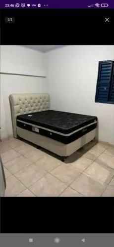 Cama Box com Cabeceira Estofada