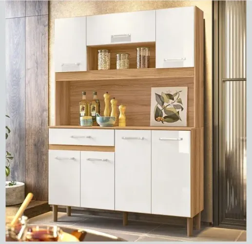 Armário de cozinha Off-white 