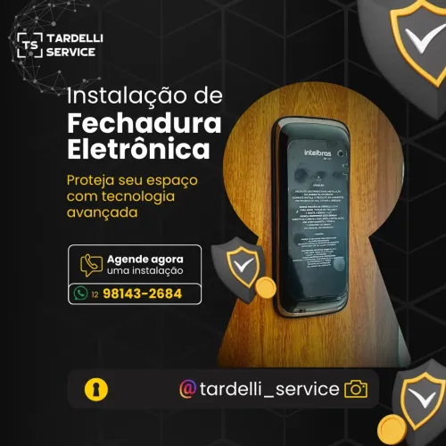 Instalação de fechadura eletrônica