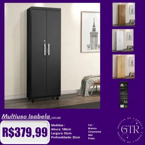 Armário Multiuso Isabela - Diversas Cores