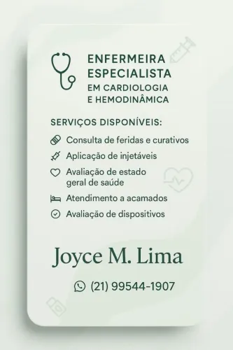ENFERMEIRA - Serviço de enfermagem