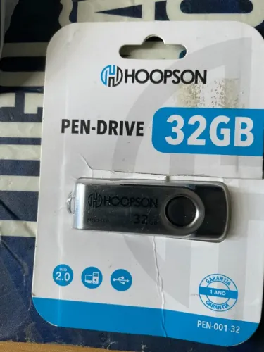 Pen Drive Hoopson 32GB, USB 2.0 - CZL-M9(32GB)PEN 001-32GB