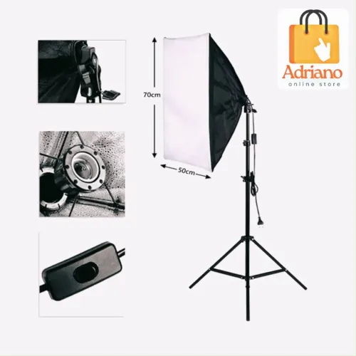 Sotfbox Kit de Iluminação Fotográfica gravação