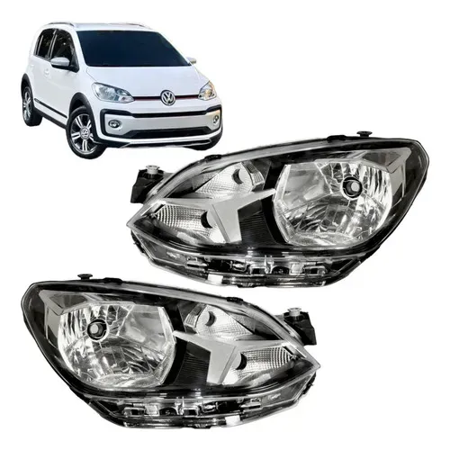 Farol Vw Up 2018 2019 2020 2021 Dianteiro Novo Par