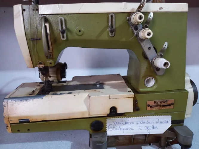 Máquina Industrial Rimoldi Elastiqueira 2 Agulhas
