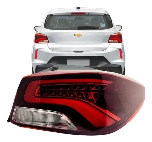 Lanterna Traseira Com Led Onix 2020 2021 22 A 2024 Direito