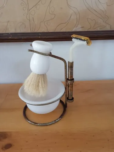 Kit de barbear vintage