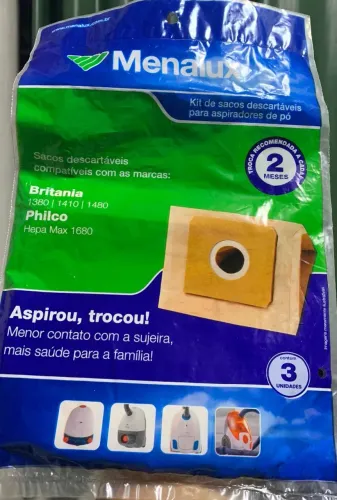 Saco para aspirador de pó