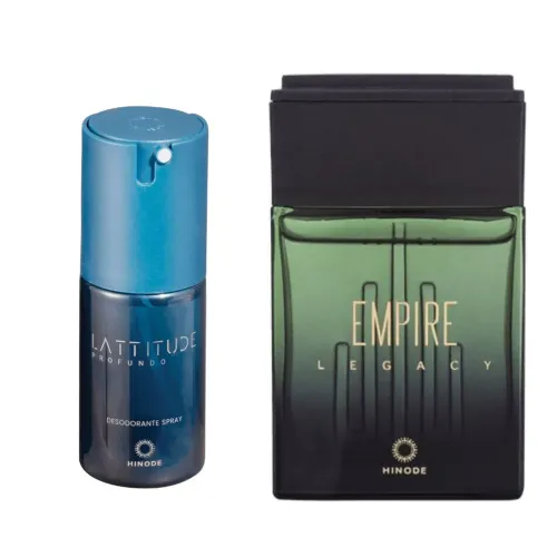 Empire Legacy e desodorante spray lattitude profundo 