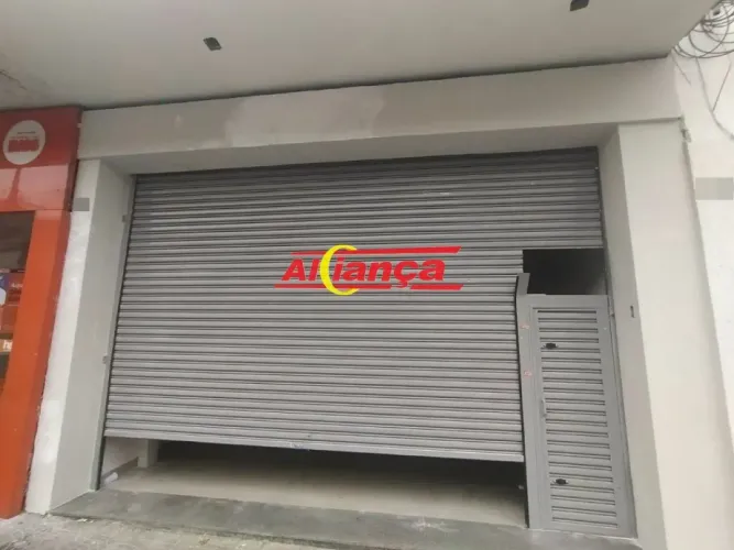 SALÃO COMERCIAL 131m², COM 3 BANHEIROS - PARA LOCAÇÃO NO CENTRO DE GUARULHOS - R$ 10.000,0
