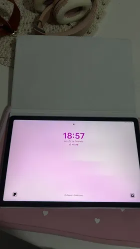 Galaxy tab S9 FE ROXO IMPECÁVEL