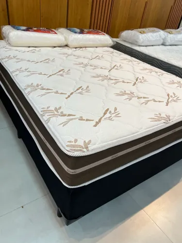 Cama Box Casal Completo Molas Ensacadas NOVO