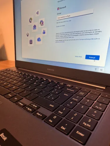 Desapego Notebook Samsung SSD 256 GB - Novíssimo