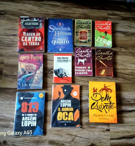 Lote de livros