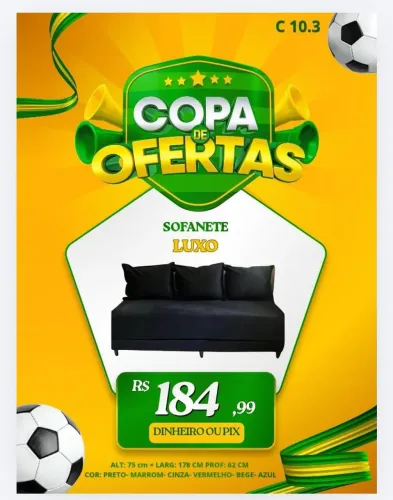 Sofanete luxo 
